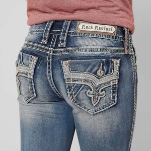 Rock revival jeans size 31x32 midrise boot